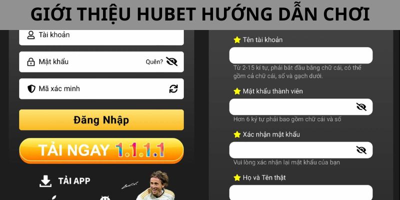 Hướng dẫn cho thành viên các thao tác đăng ký tài khoản và trải nghiệm game hay 